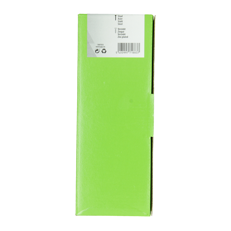 Mack 1007035 - houtdraadbout staal verzinkt 50 st 6 x 100 mm | 2 stuks