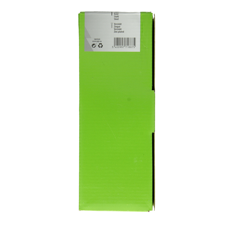 Mack 1007039 - houtdraadbout staal verzinkt 100 st 8 x 60 mm | 2 stuks