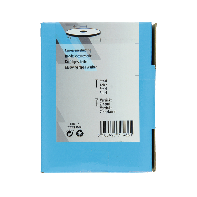Mack 1007118 - carrosserieringen 200 st4,2 x 20 mm | 5 stuks