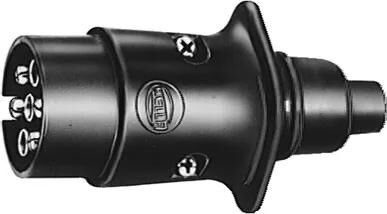 Hella stecker plastic plug 7-pin. blade terminal