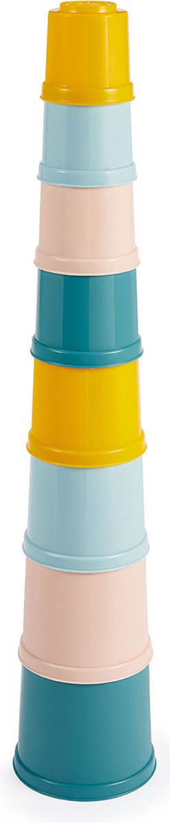 Ecoiffier Baby Abrick Stapeltoren, 8dlg.