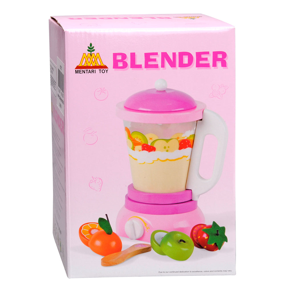 Mentari houten speelgoed blender - speelkeuken smoothie set.