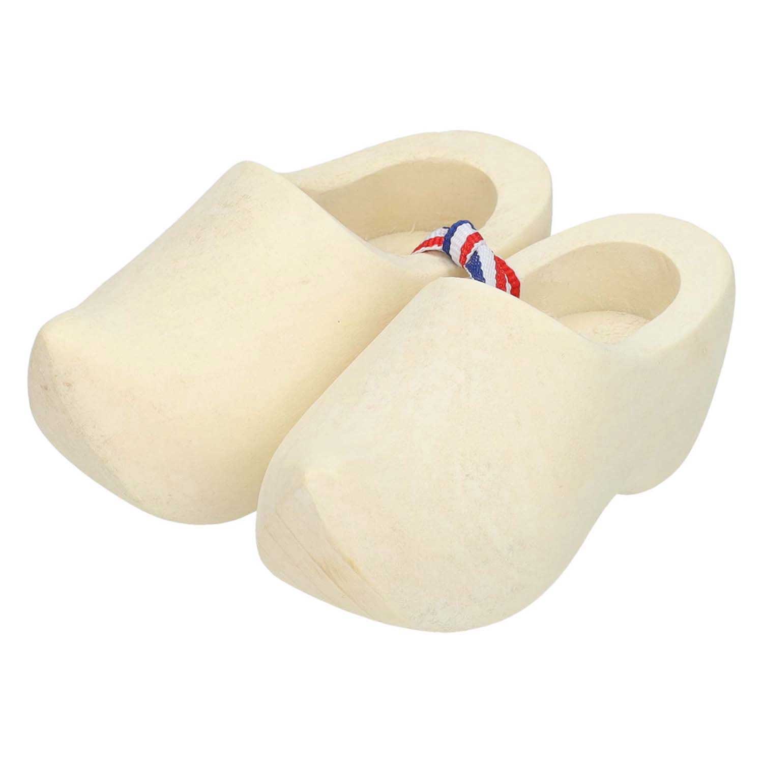 Playwood houten klompjes 10 cm, 2st.
