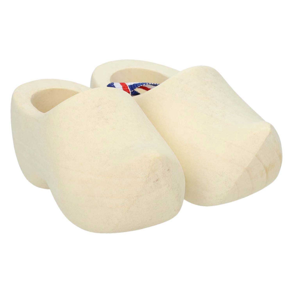 Playwood houten klompjes 10 cm, 2st.