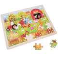 Playwood Holzpuzzle Bauernhof - 48 Teile