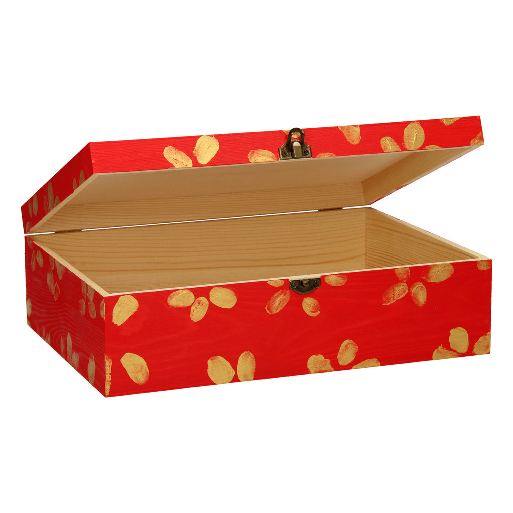 Playwood grote houten opbergkist