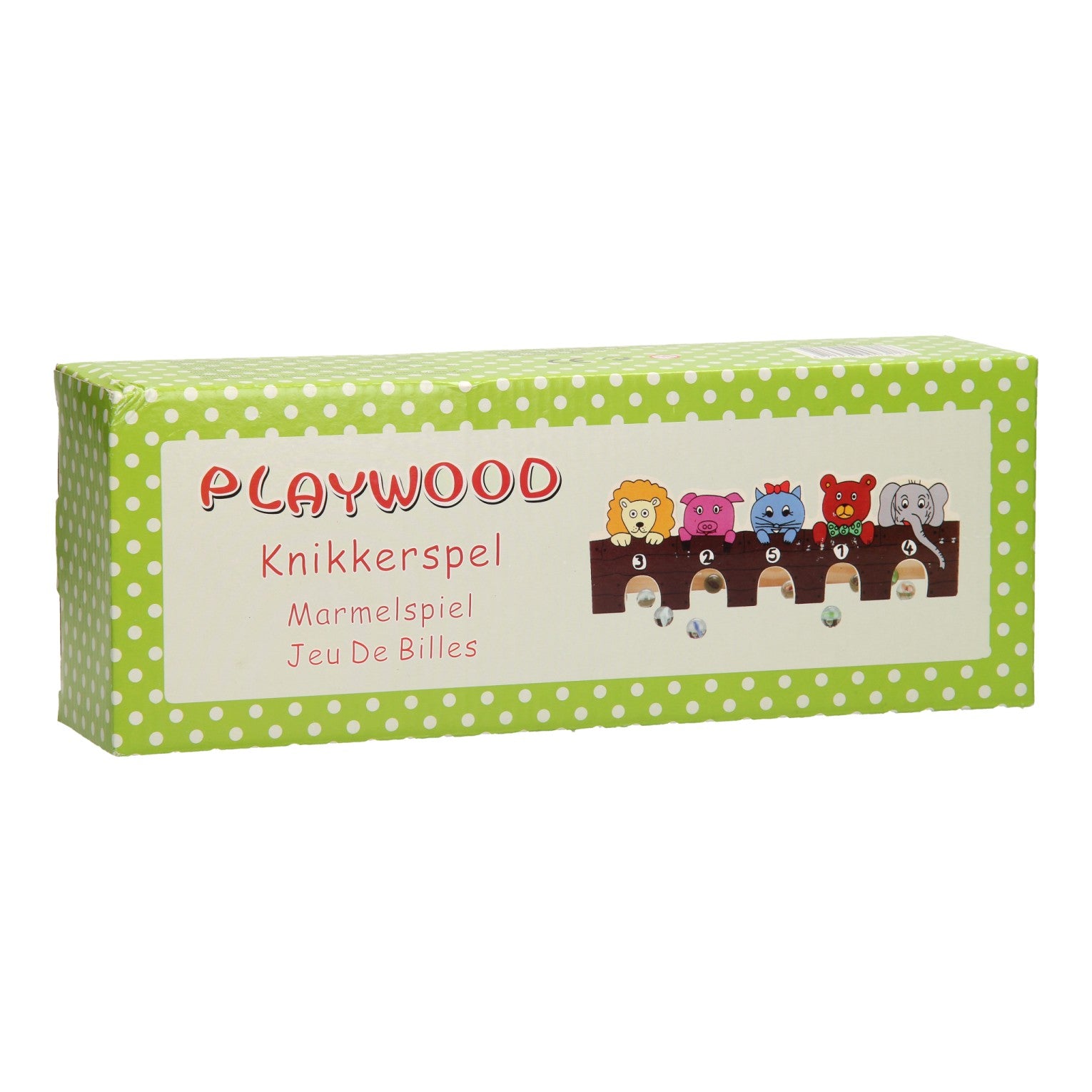 Murmelspiel aus Playwood – Wildtiere