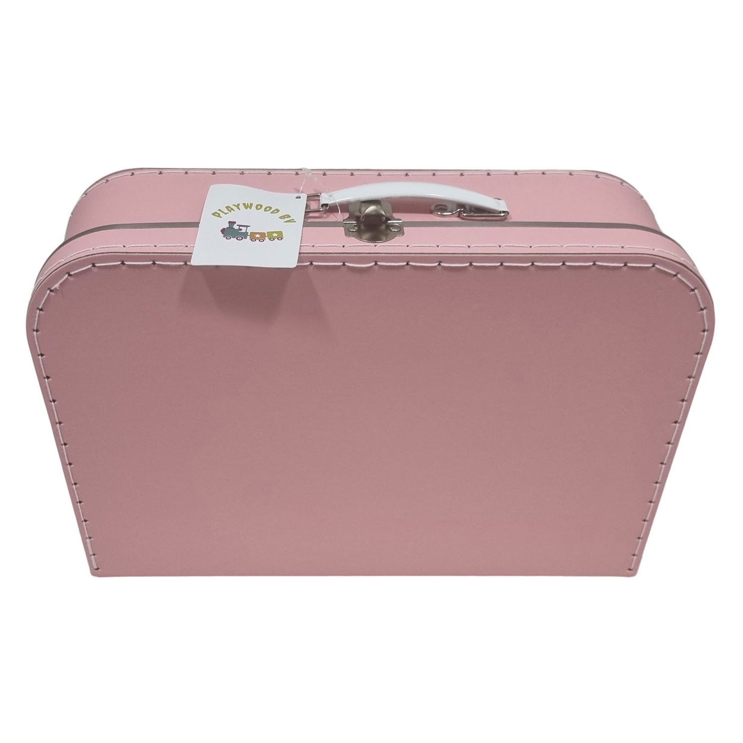 Koffer-Set aus Playwood-Karton, rosa, 3-teilig.