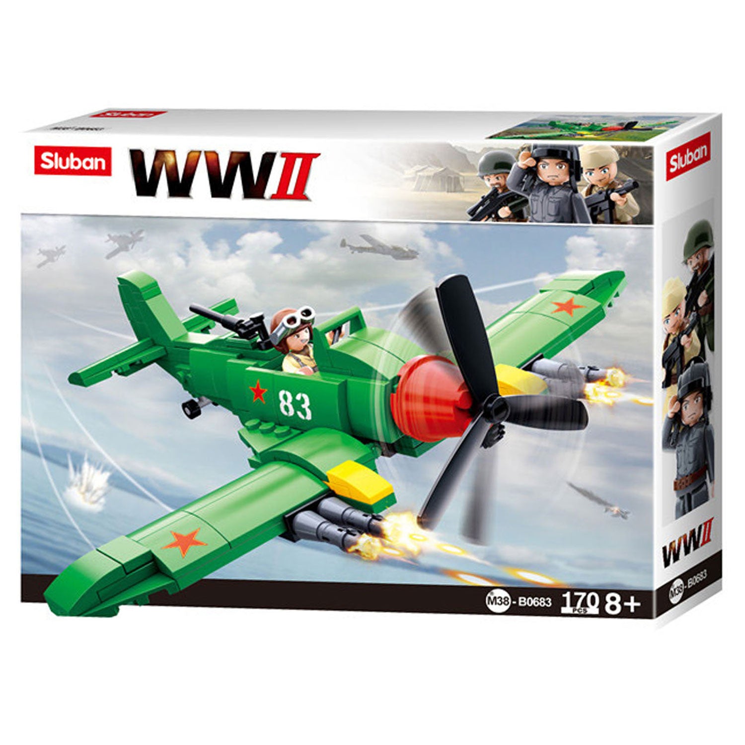 Sluban army wwii geallieerde grond aanvals (m38-b0683)