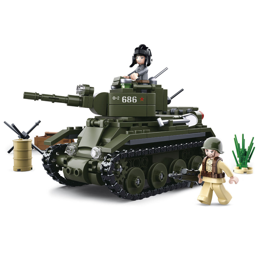 Sluban wwii - bt-7 geallieerde cavalerie tank - 347dlg.