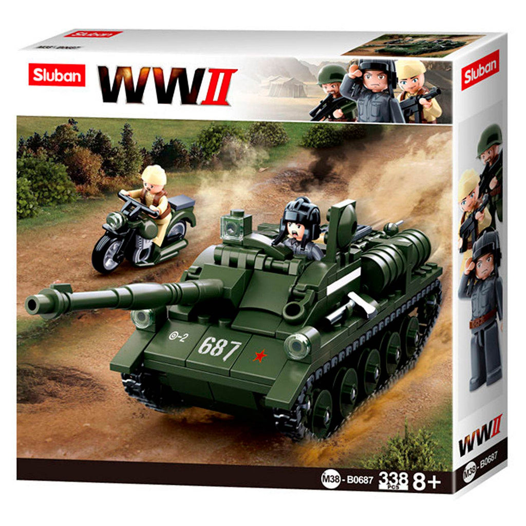 Sluban wwii - su-85 geallieerde anti-tank tank
