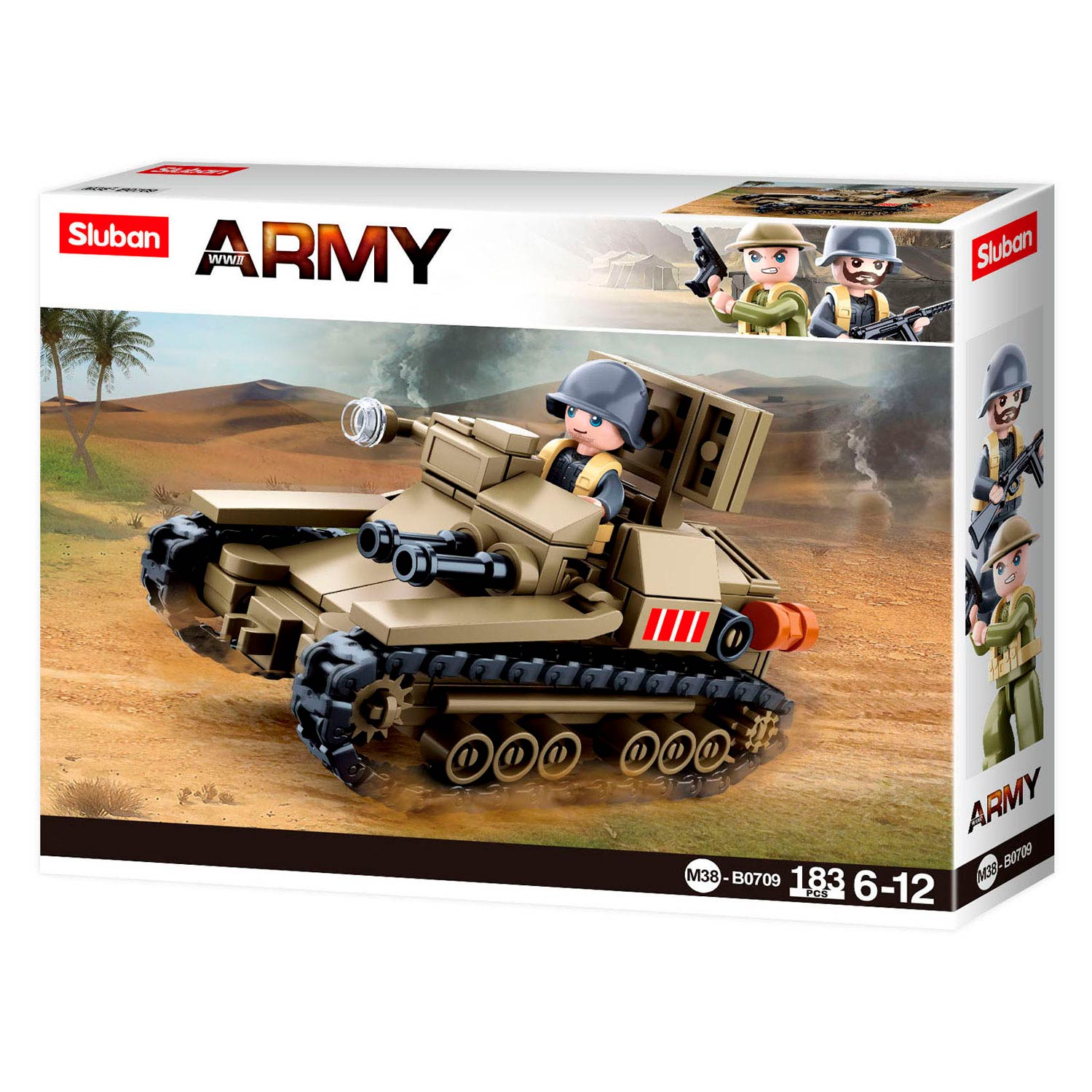 SLUBAN WWII - kleinerer italienischer Panzer