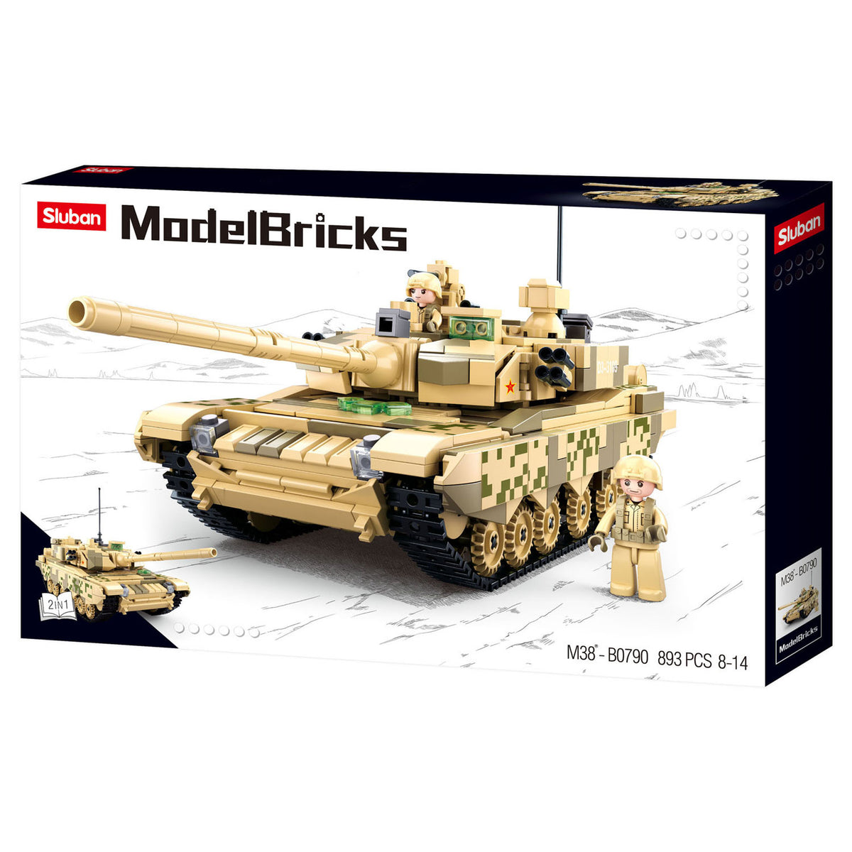 Sluban Kampfpanzer - 893dlg.