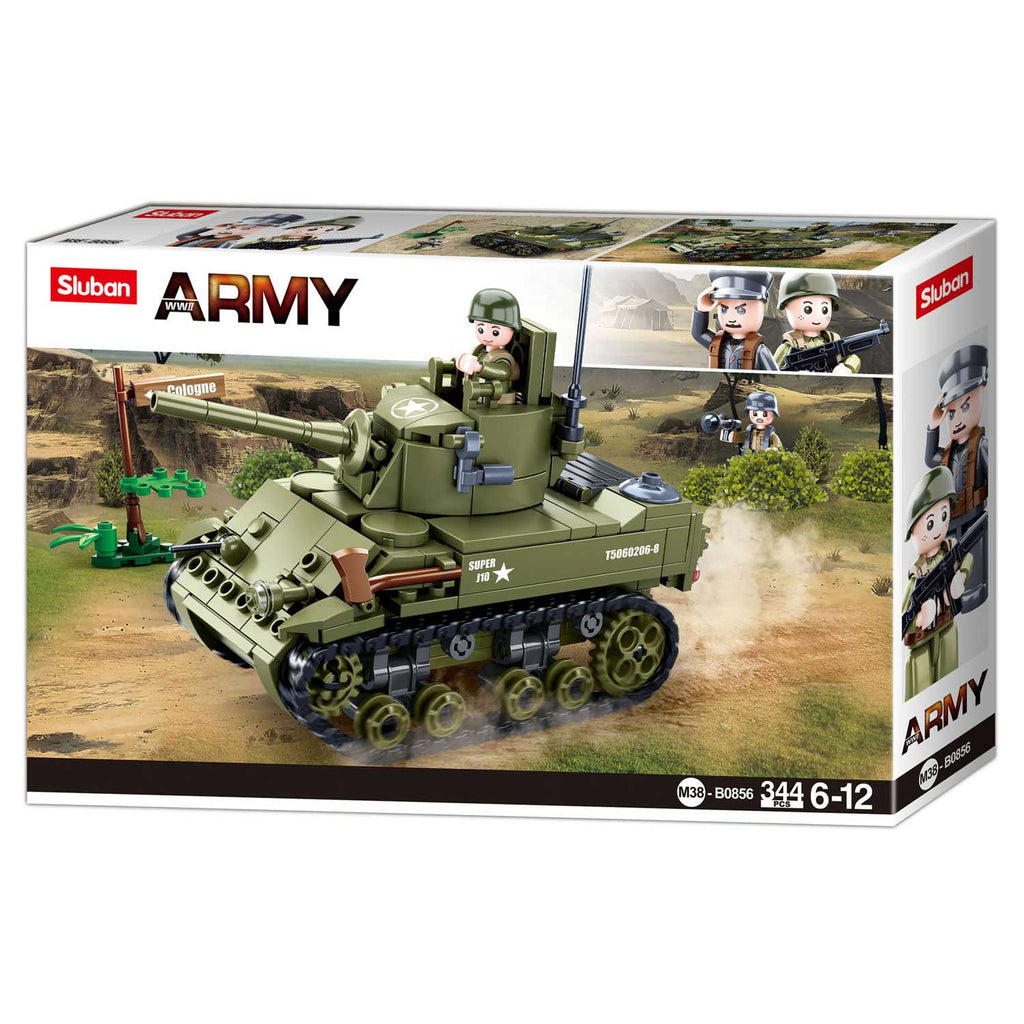 Wwii-m5 light tank sluban army wwii (m38-b0856)