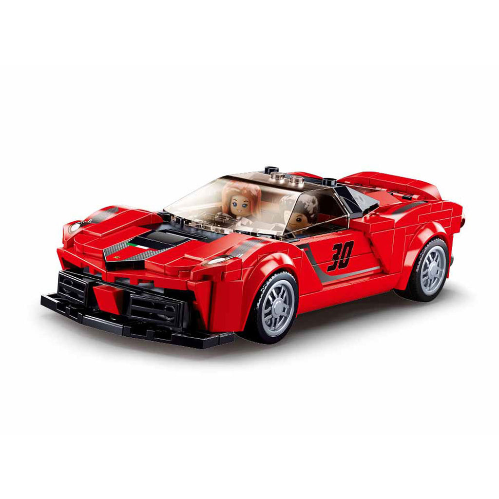 Sluban Italienischer Supersportwagen rot - 262dlg.