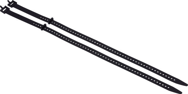 Bbb cycling cargostraps - sterke bikepacking straps 70 cm - handige spanbanden voor fietsbagage - elastische snelbinders - 2 stuks - bagagespin - bsb-161xl