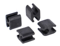 Xlc kabed kabelclip 4mm zw ds a 30 brx120
