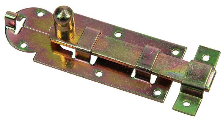 Mack 1014264 - raamschuif met ronde knop, bichromaat a 80 - b 20 mm | 5 stuks