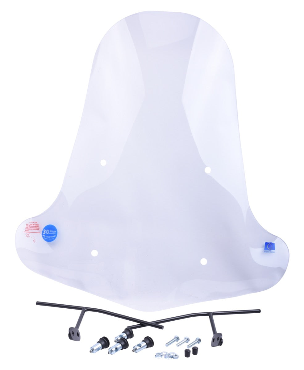 Windschutzscheibe klar 72 cm | AGM Goccia Tomos A35 BTC Boxer