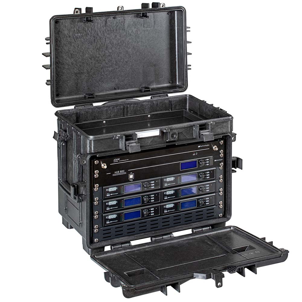 Explorer Cases Wasserdichter Gepäckträger-Trolleykoffer 5140-B6U