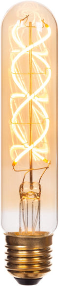 Lucide t32 - filament lamp - ø 3 cm - led 3 stepdim (memory) - e27 - 1x4,9w 2200k - amber