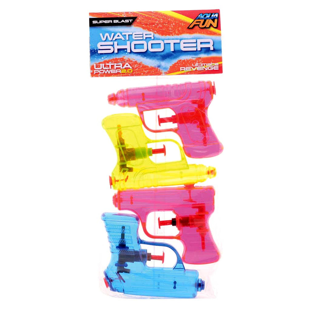 Johntoy john toy waterpistool 4-pack ± 11cm