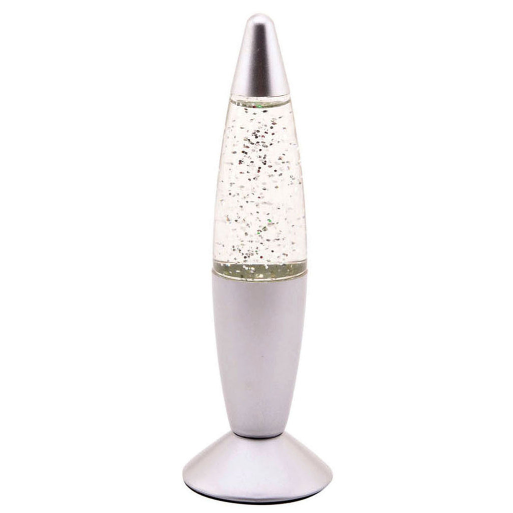 Johntoy Lavalampe Glitzer mit Licht