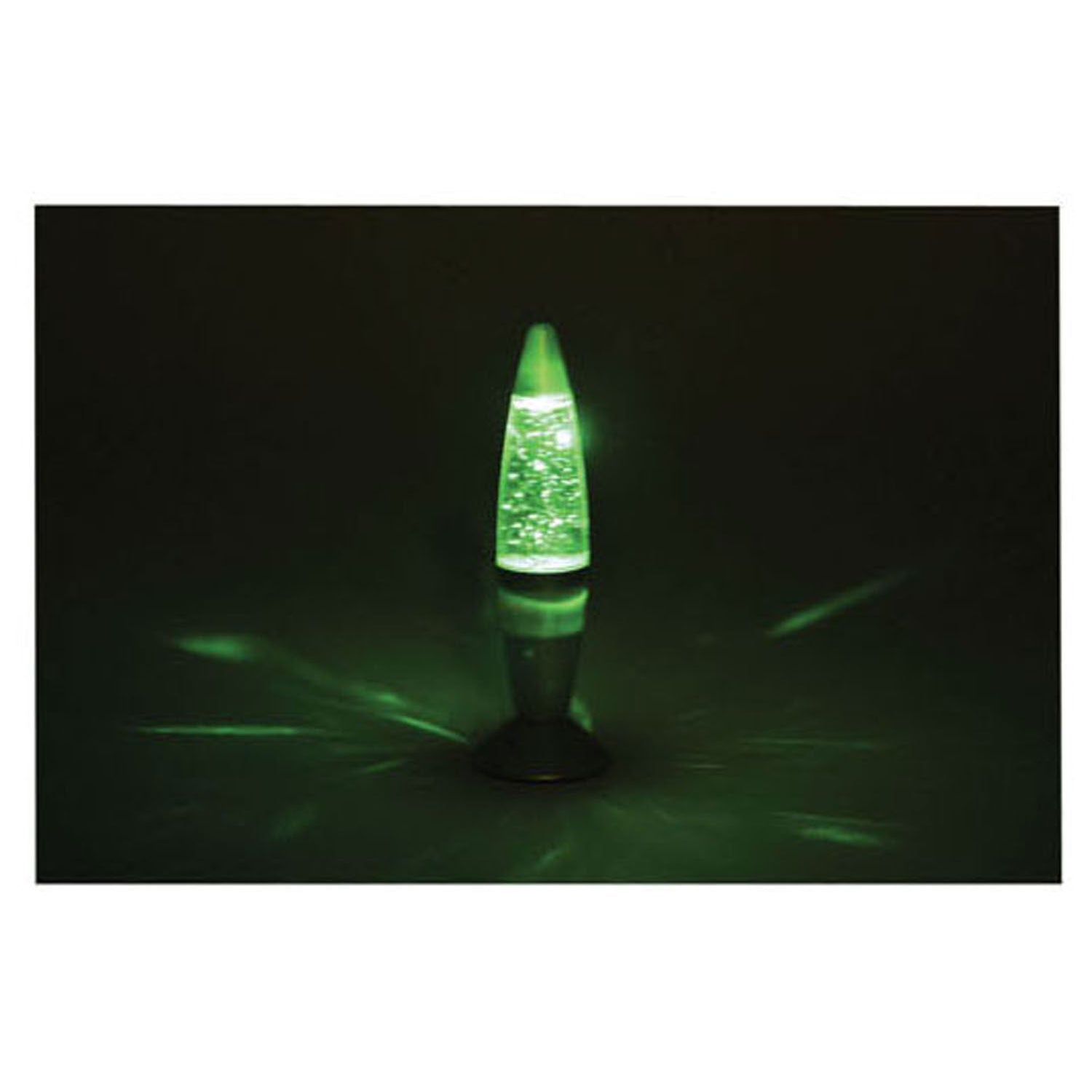 Johntoy Lavalampe Glitzer mit Licht