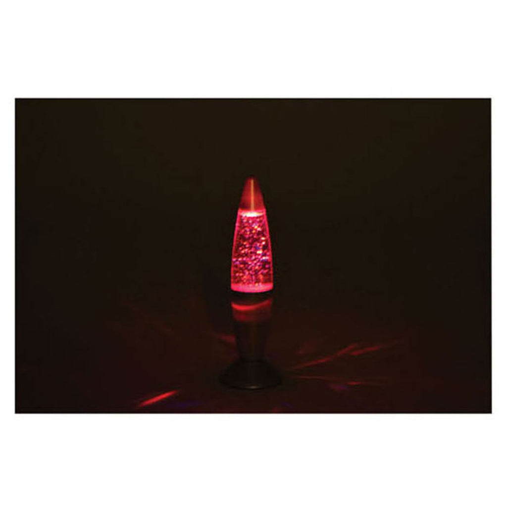 Johntoy Lavalampe Glitzer mit Licht