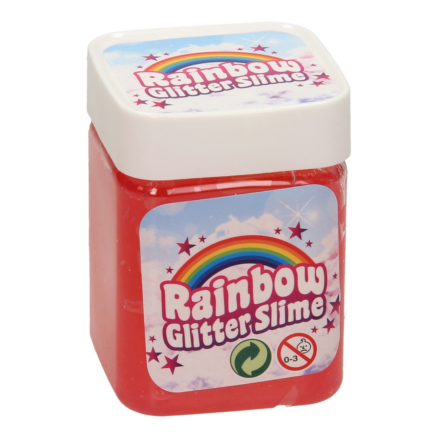 Johntoy Regenbogen-Glitzer-Schleim