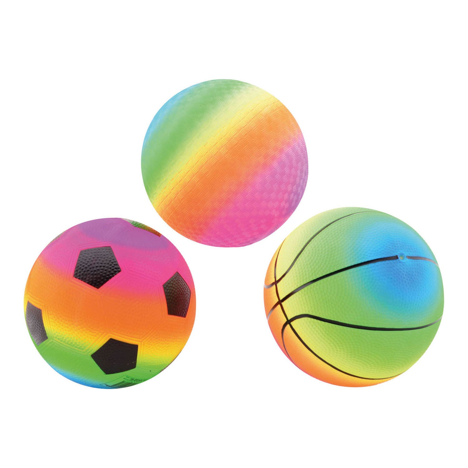 Johntoy Regenbogenball Größe 5