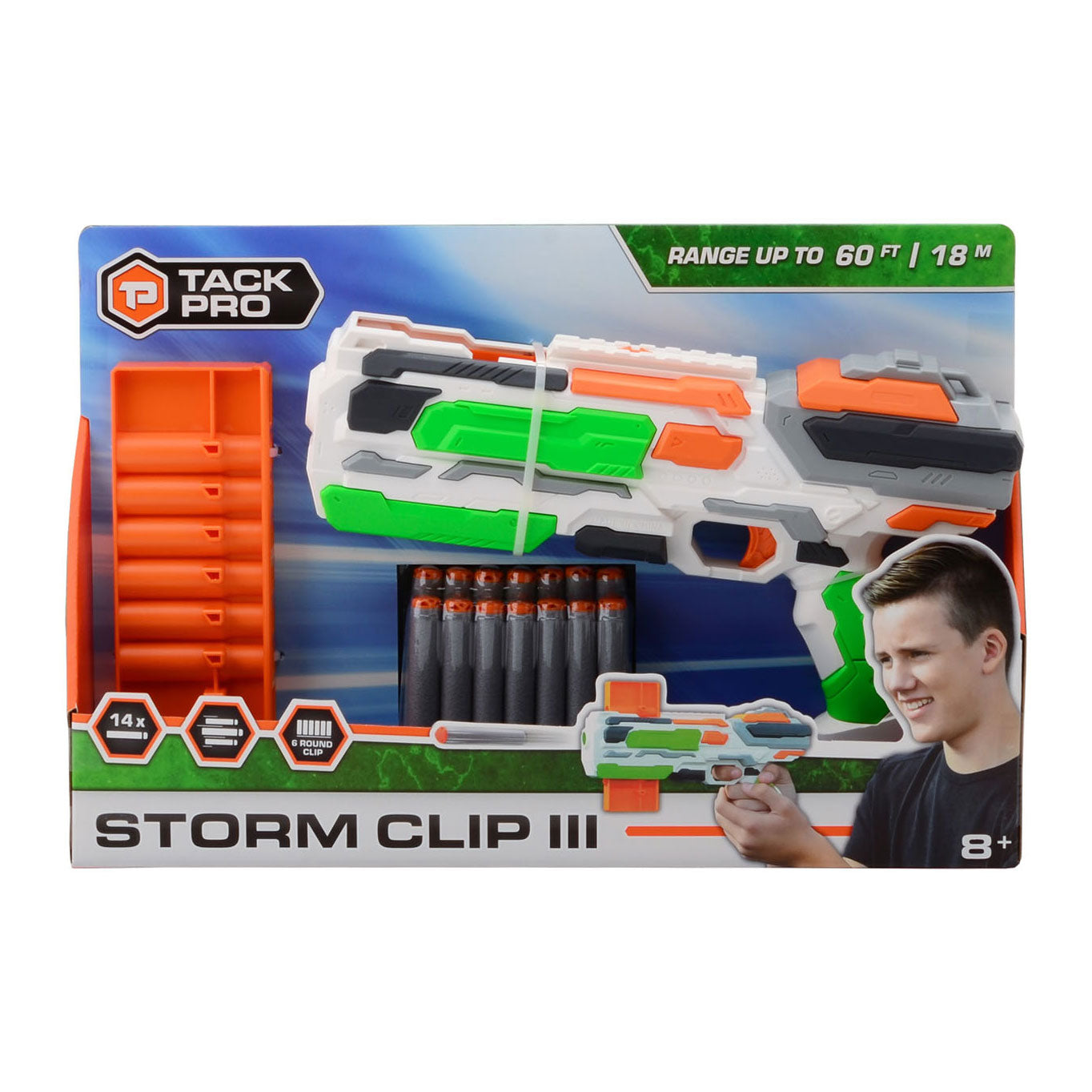 Johntoy john toy tack pro clip met licht, 29cm