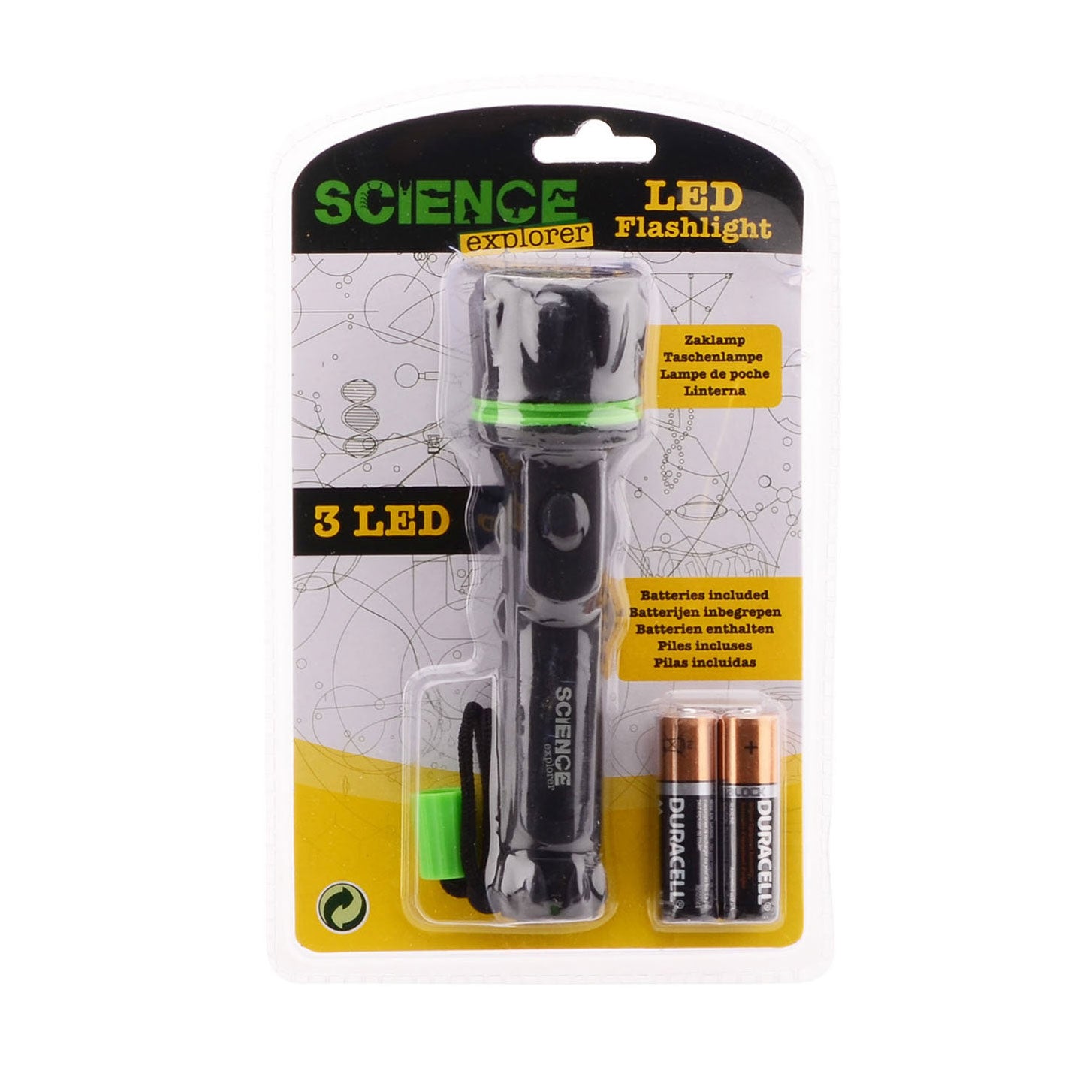 Johntoy Science Explorer Taschenlampe LED