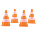 Johntoy Sports Aktiv-Pylonen in Orange und Weiß, 4 Stück.