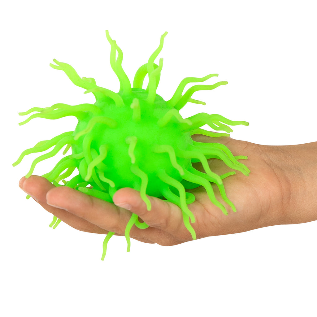 Johntoy Spike Flauschball mit Licht, ø 12 cm