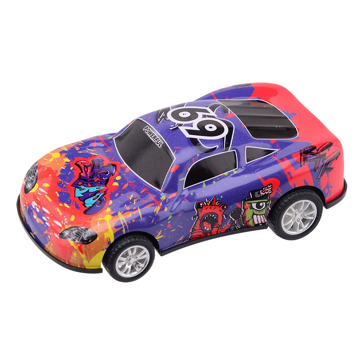 Johntoy john toy raceauto op blisterkaart