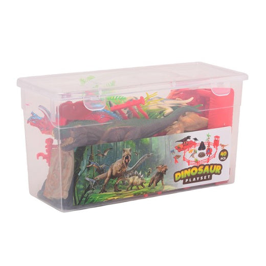 Johntoy Dino Spielset in Aufbewahrungsbox