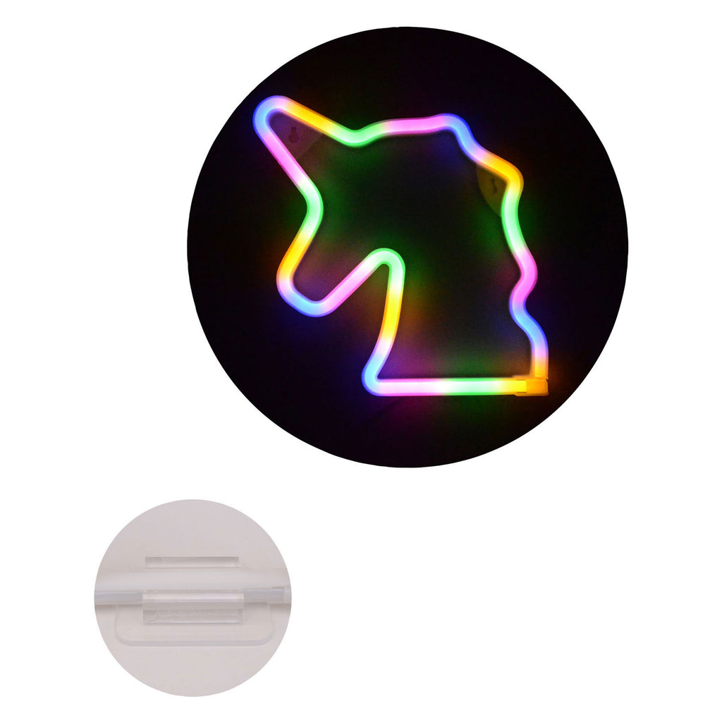 Johntoy Einhorn-Regenbogenlampe mit USB-Anschluss
