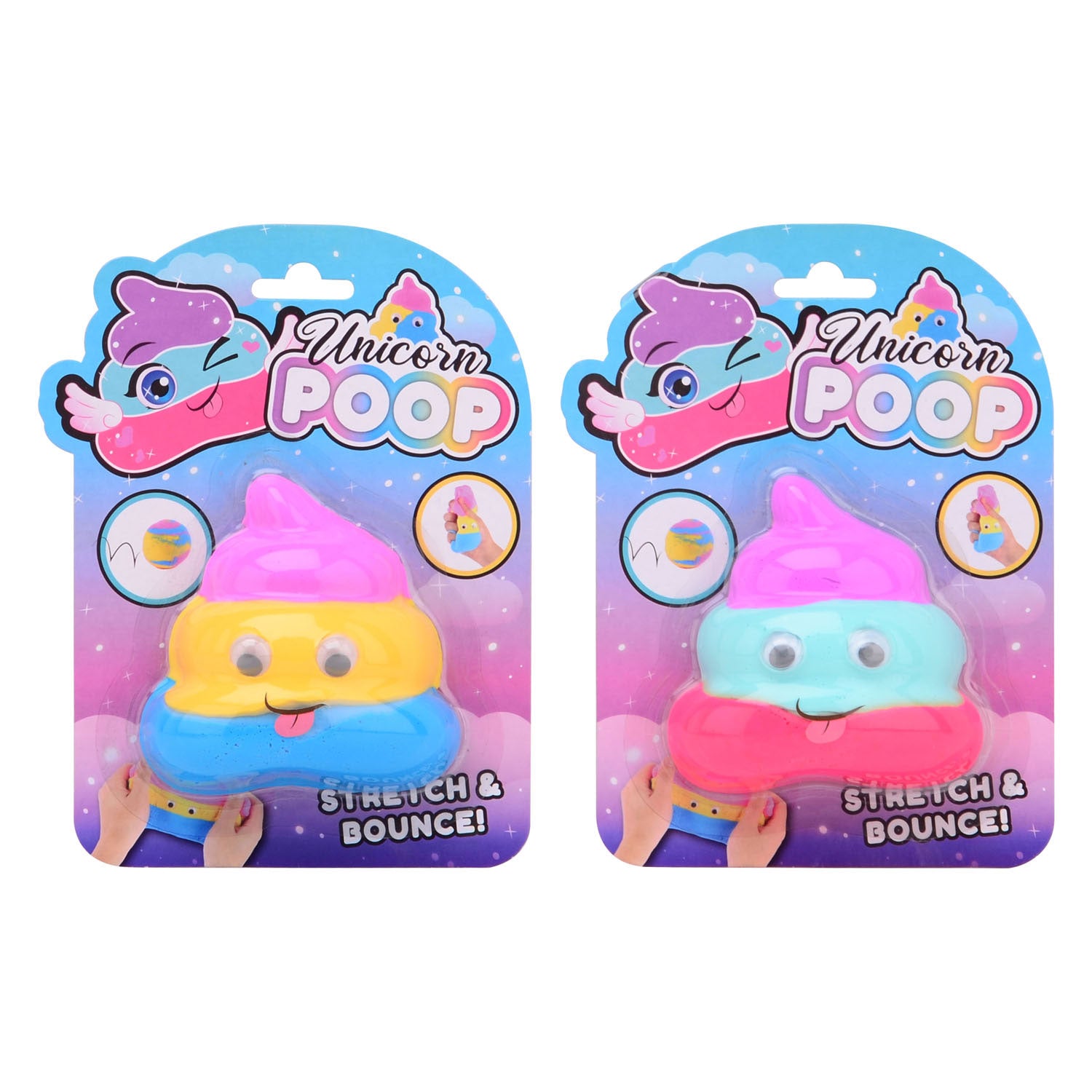 Johntoy john toy unicorn drol stuiter putty