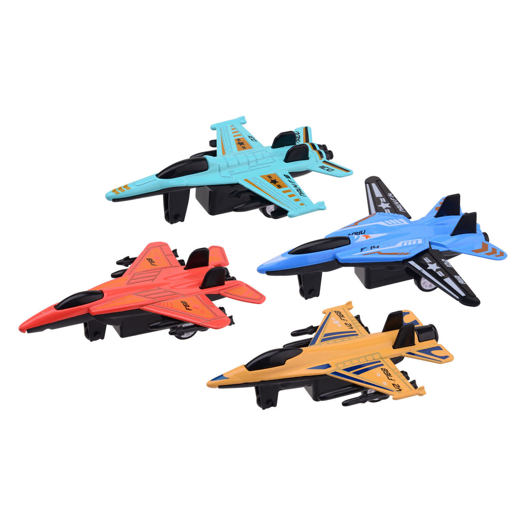 Johntoy Jet Fighter Set, 4-teilig