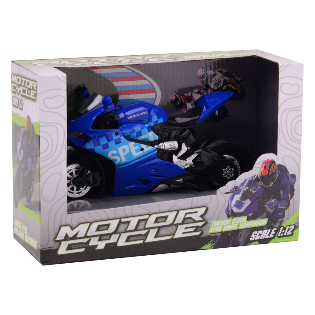 Johntoy Rennmotorrad in Box 3 sortiert