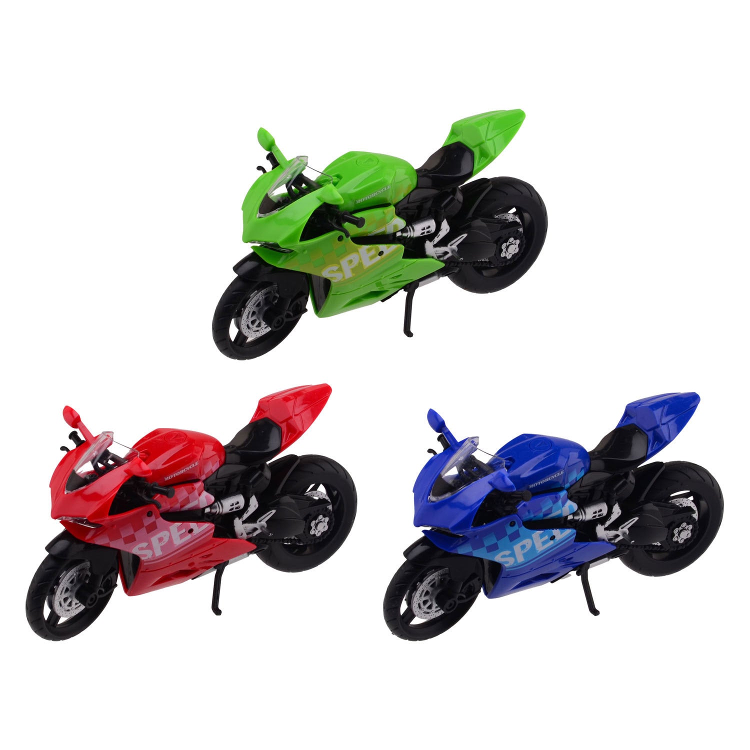 Johntoy Rennmotorrad in Box 3 sortiert