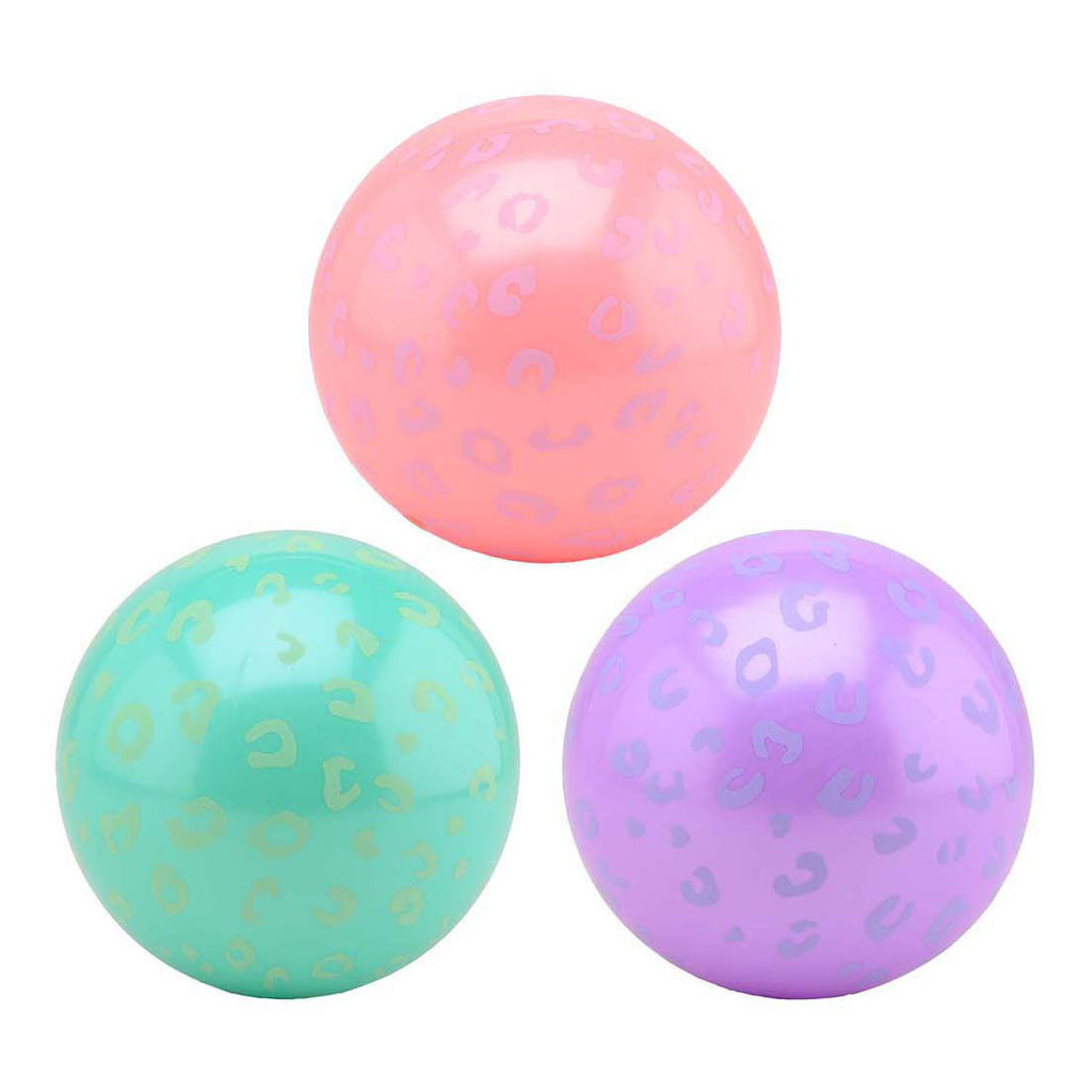 Johntoy Happy World Spielball mit Panthermuster, 85 Gramm