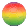 Johntoy regenboog voetbal - 20cm