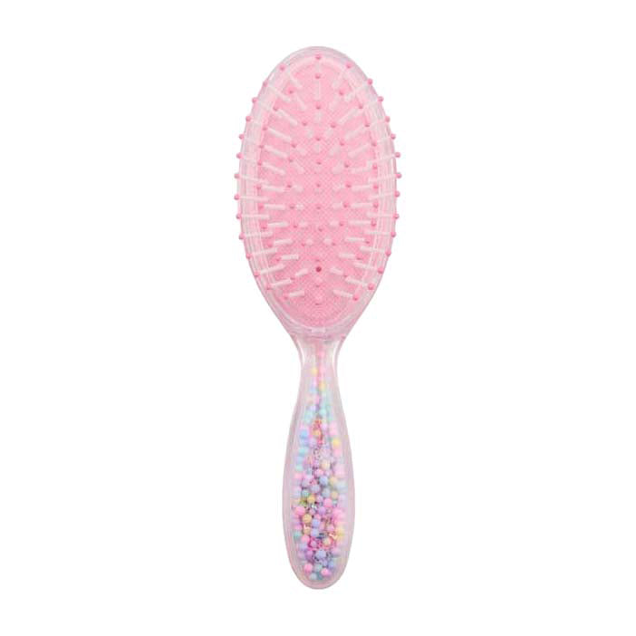 Johntoy Pinke Haarbürste für Kinder – Einhorn-Fee – 21 x 5 x 4 cm