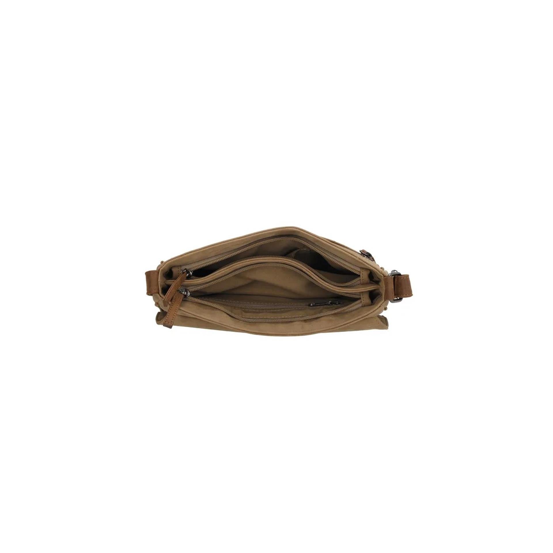 Beagles brunete schoudertas taupe
