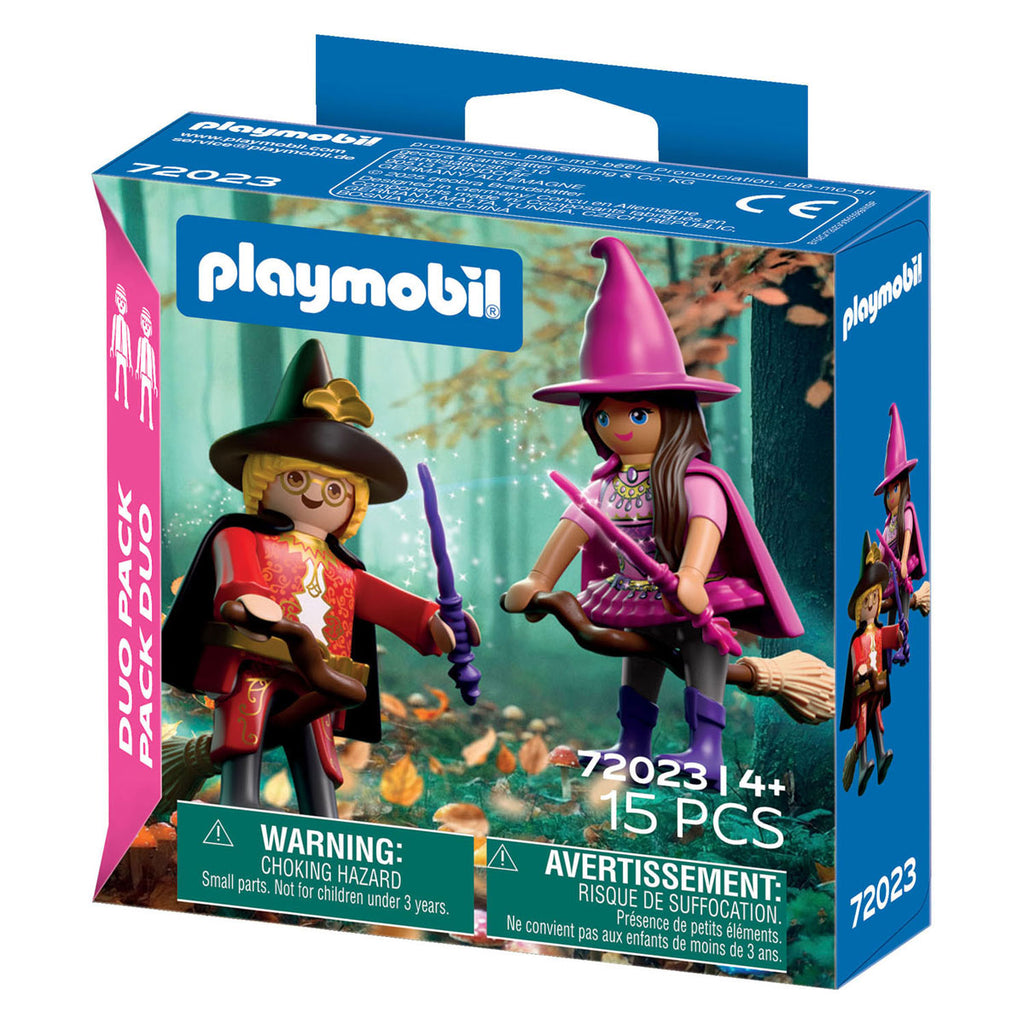 Playmobil duopack heks en tovenaar - 72023