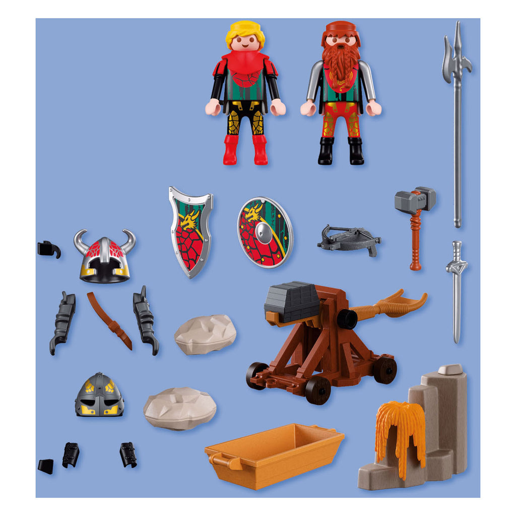 Playmobil knights drakenridder katapult - 72117