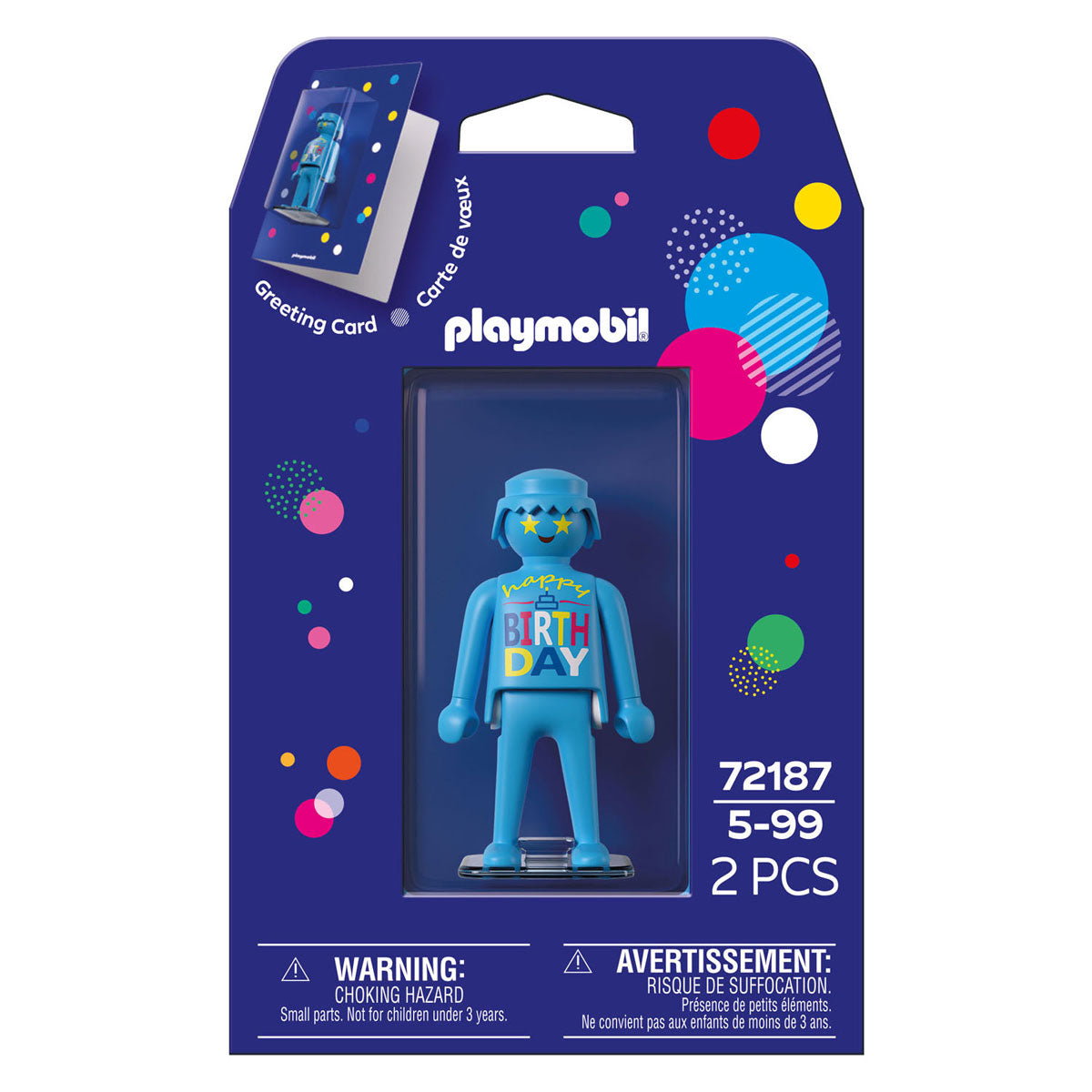 Playmobil wenskaart verjaardag - 72187