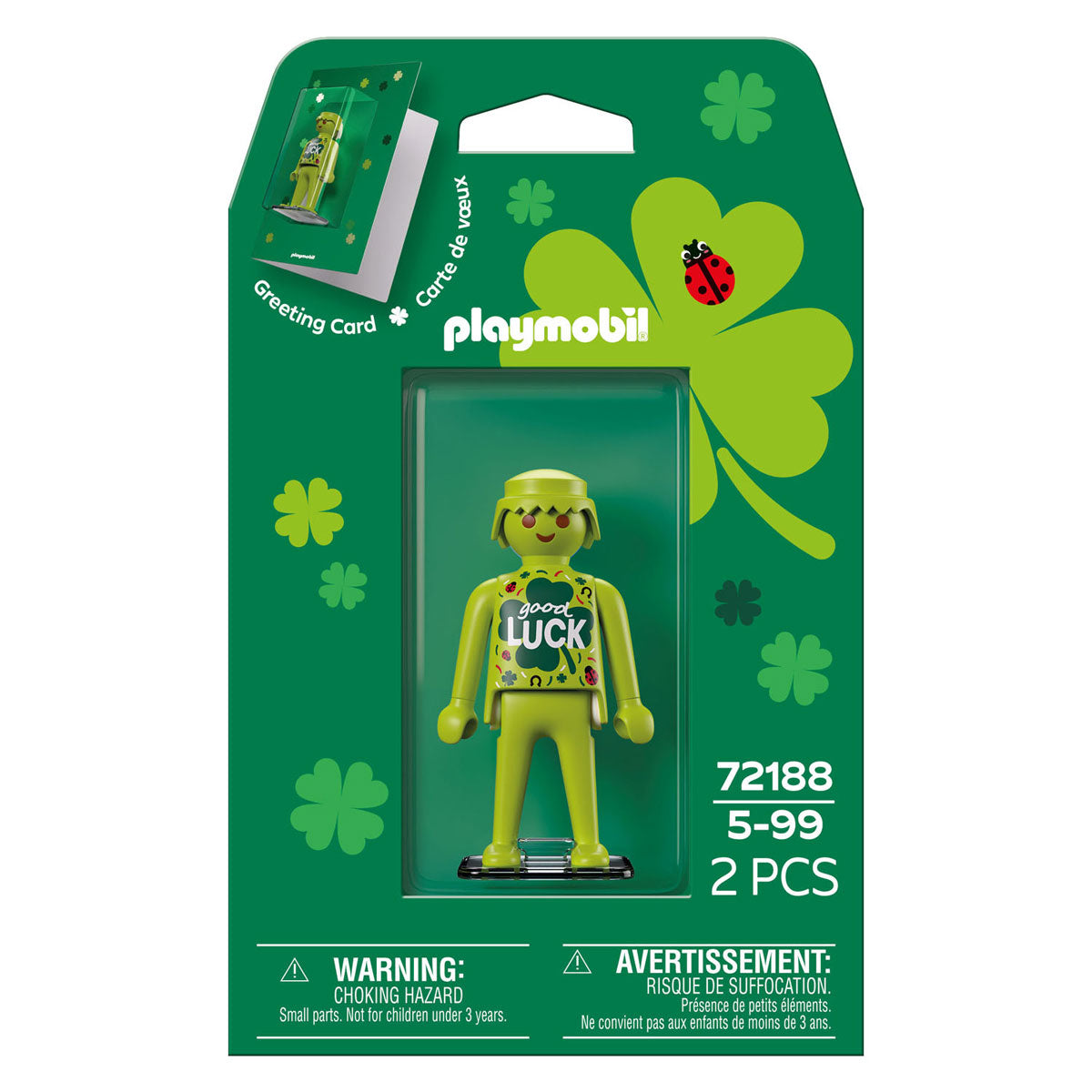 Playmobil wenskaart veel geluk - 72188